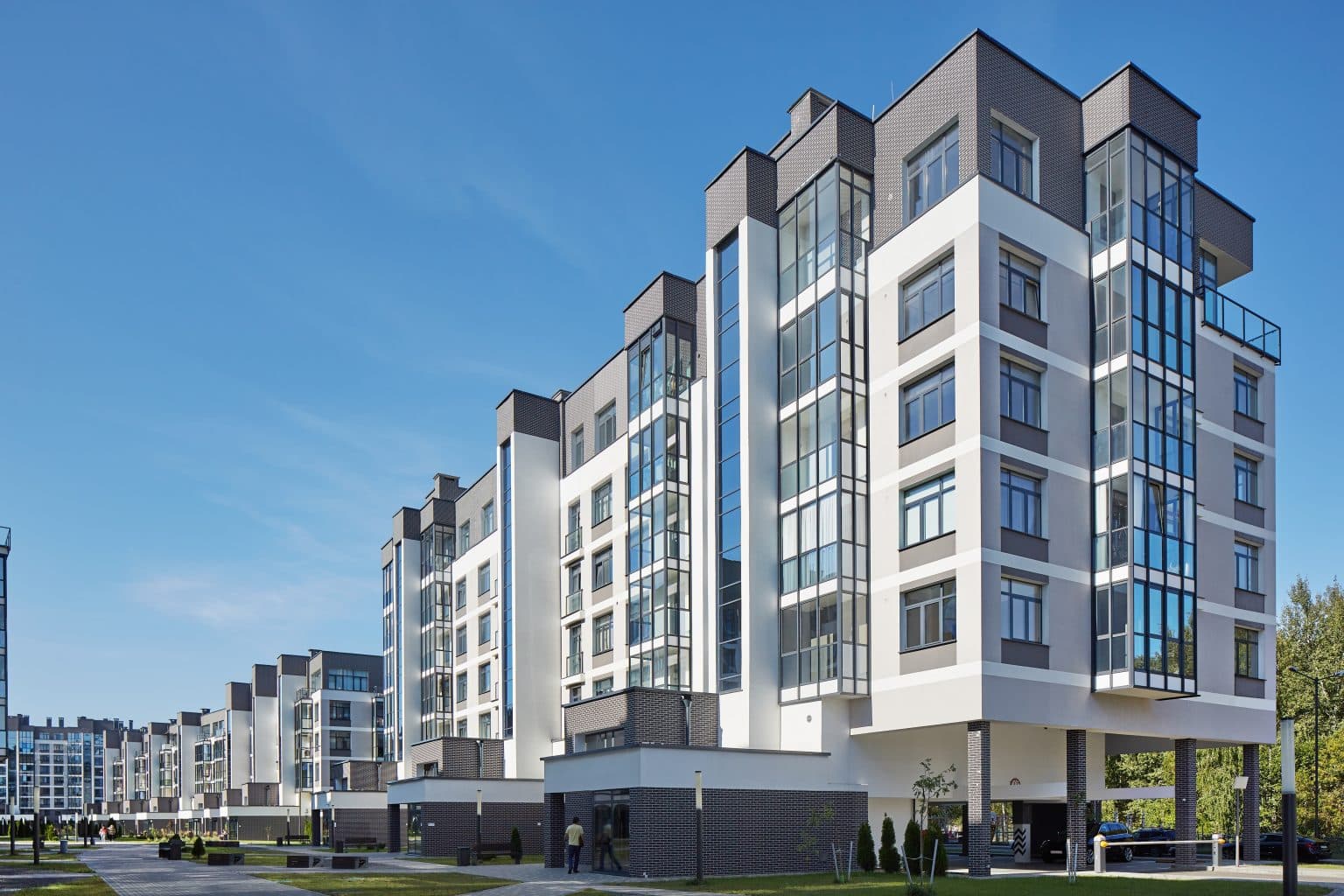 A completed residential development in Maharashtra
